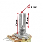 vr 50K type B แกนยาว 20mm